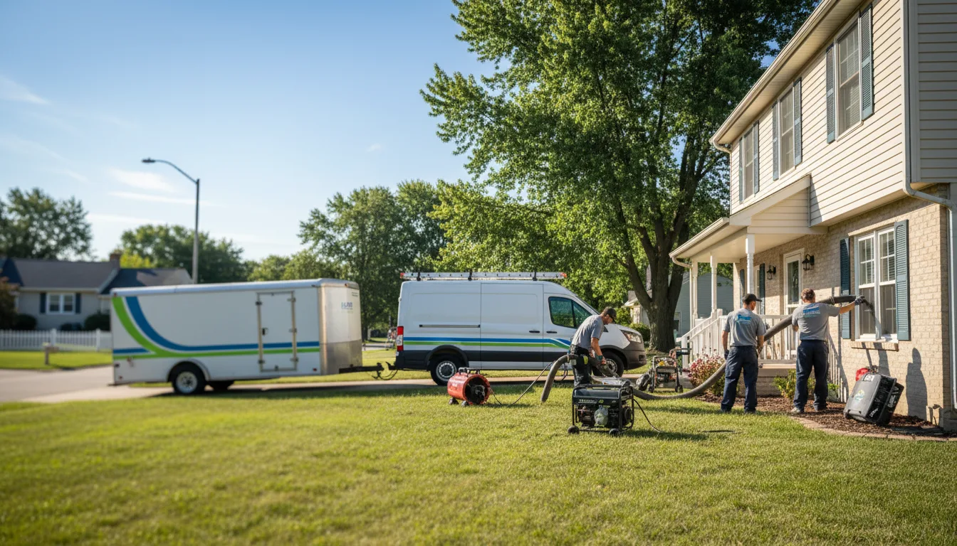 Flooded Basement Restoration And Cleanup With Repair in Hartwick, IA near me